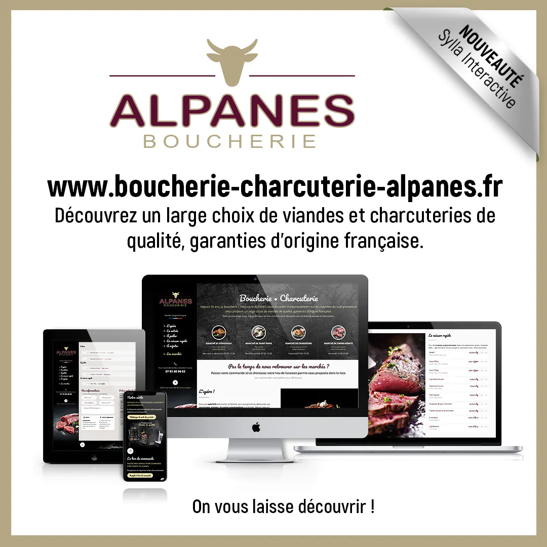 Boucherie Charcuterie Alpanes site internet