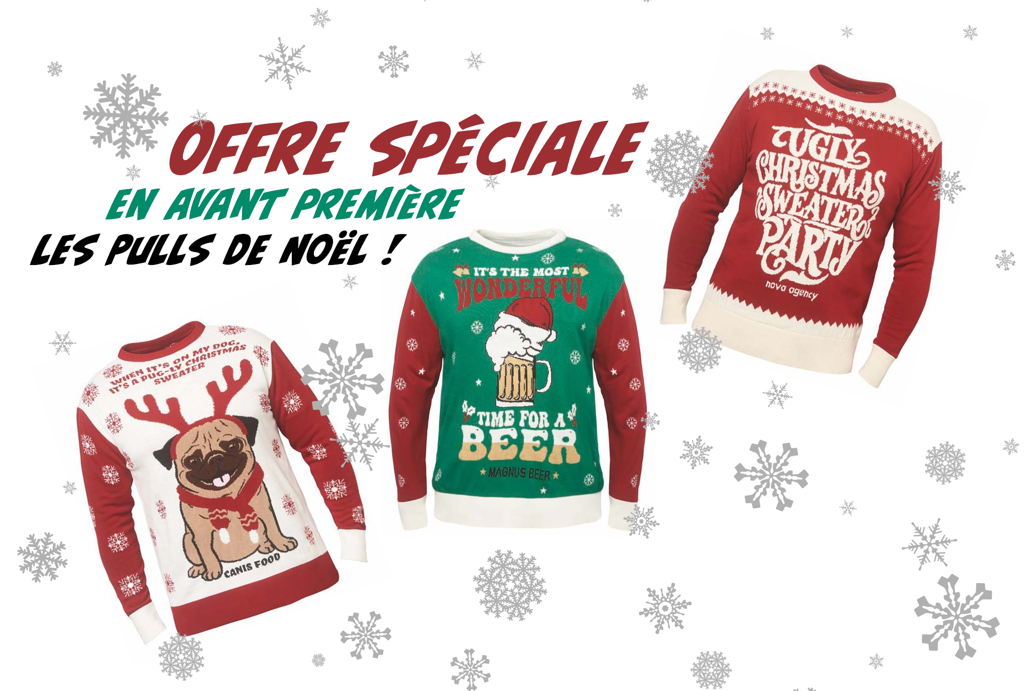 Les inévitables Pulls de Noël !